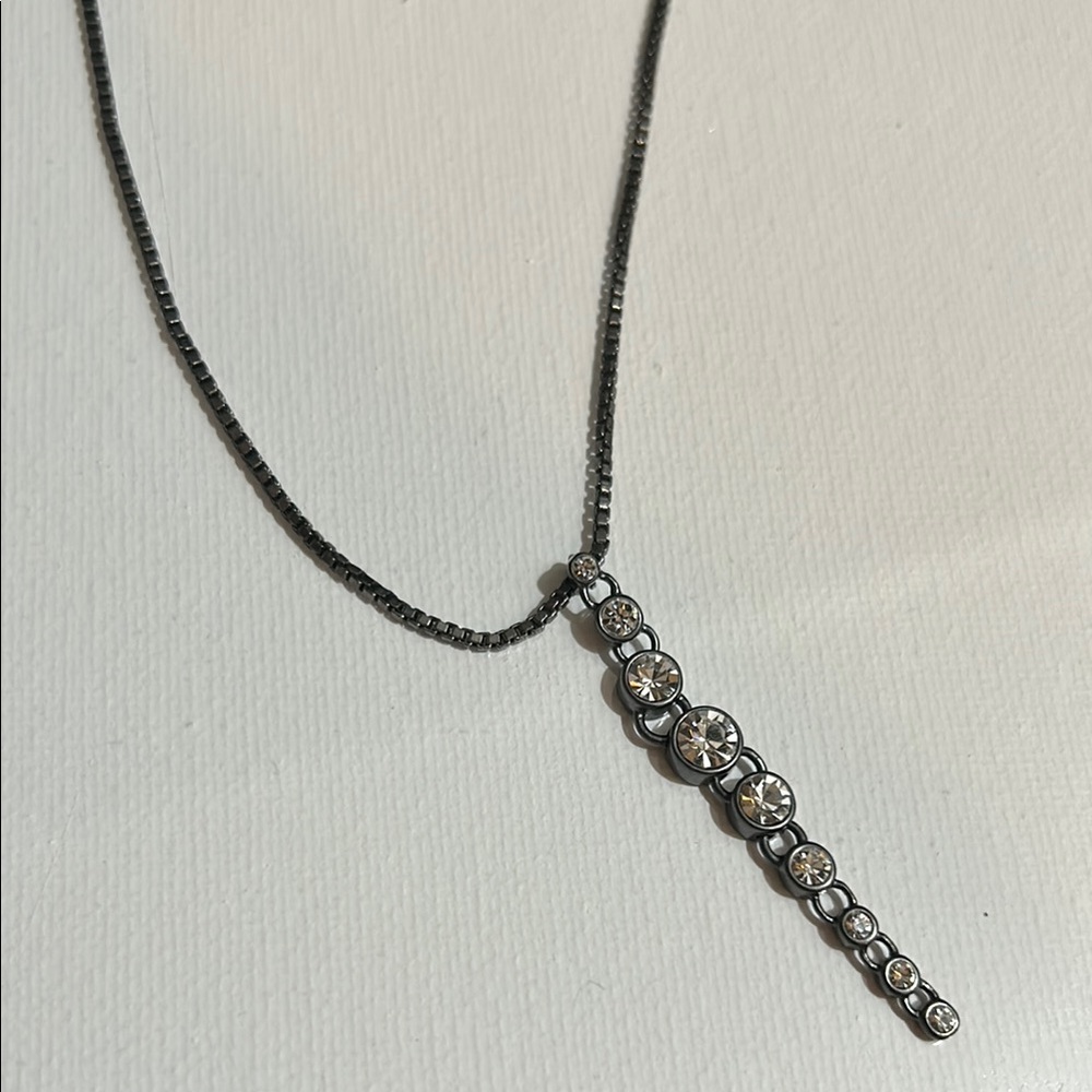 Fossil Elegant Silver Necklace Chain Jewelry